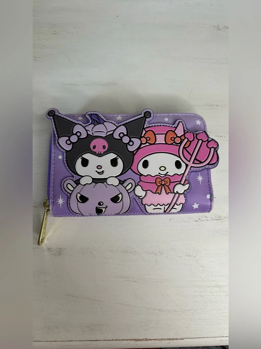 LOUNGEFLY MY MELODY AND KUROMI WALLET
